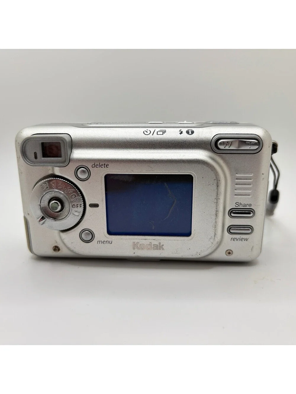 Kodak EasyShare LS443 4.0MP Digital Camera Silver Parts Repair #E45 Error C137